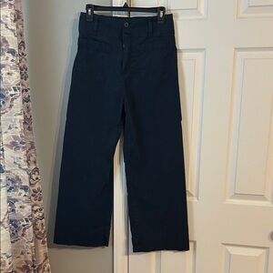 LC Lauren Conrad Navy Ankle Pants